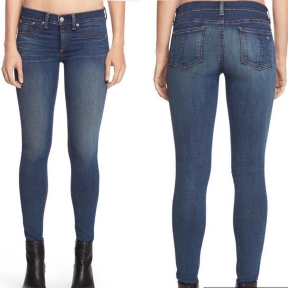 rag & bone Skinny Jeans Size 23 Joshua Dark Wash
